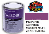 P12 Purple Australian Standard MATT 2K 4:1 4 LITRES