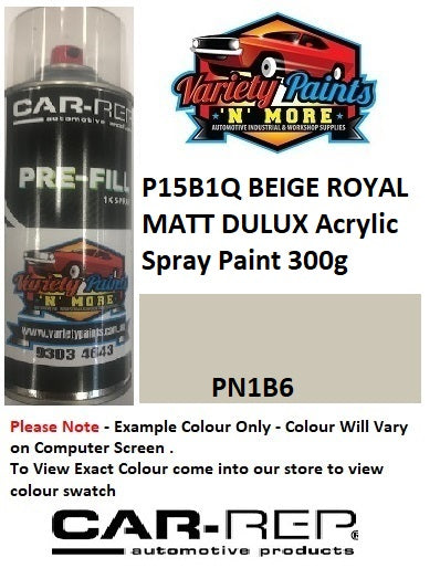P15B1Q BEIGE ROYAL MATT DULUX Acrylic Spray Paint 300g PN1B6