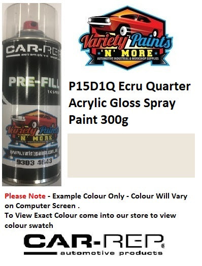 P15D1Q Ecru Quarter Acrylic Gloss Spray Paint 300g