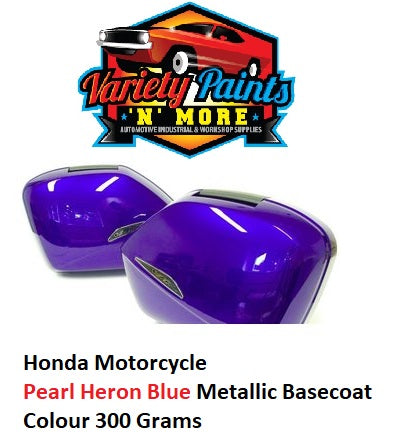 Honda Motorcycle PB332P Pearl Heron Blue Metallic Basecoat Motorcycle Colour 300 Grams