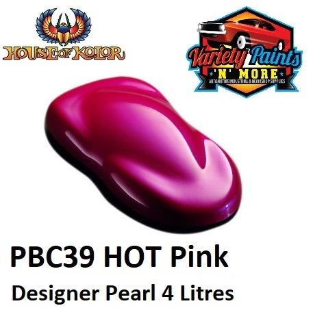 House of Kolor PBC39 HOT Pink Designer Pearl 4 litres