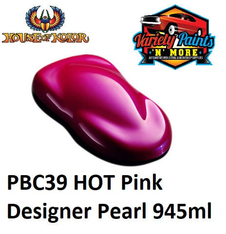 House of Kolor PBC39 HOT Pink Designer Pearl 945ml