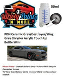 PDN Ceramic Grey/Destroyer/Sting Grey Chrysler Acrylic Touch Up Bottle 50ml