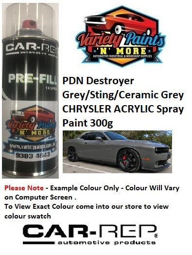 PDN Destroyer Grey/Sting/Ceramic Grey CHRYSLER ACRYLIC Spray Paint 300g