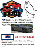 PDN Destroyer Grey/Sting/Ceramic Grey CHRYSLER 2K Direct Gloss Spray Paint 300g 