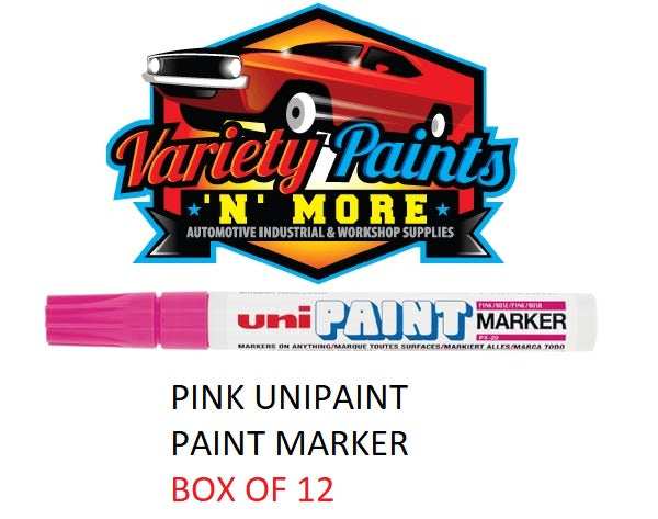 Unipaint PINK Paint Marker Pen 2.2-2.8 mm Tip PX20PI  PACK OF 12