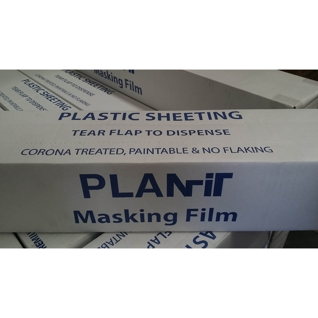 Planit Masking Film: 4.8M X 120M X 10.5UM