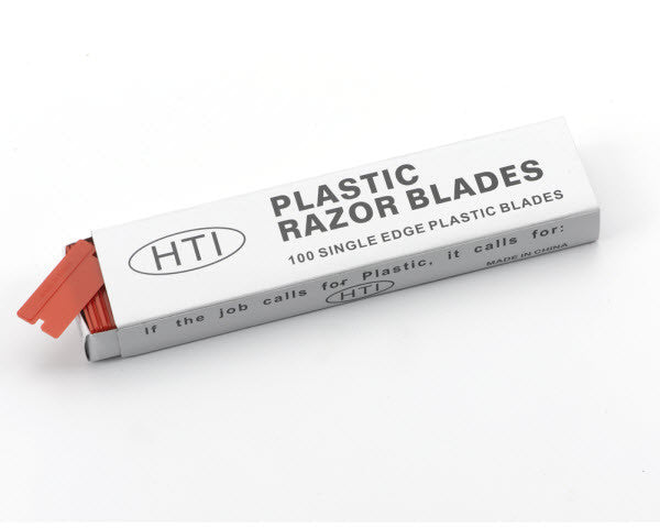 Plastic Razor Blades Pack of 100