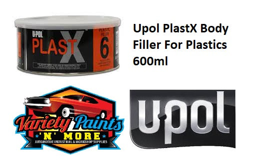Upol PlastX Body Filler For Plastics 600ml