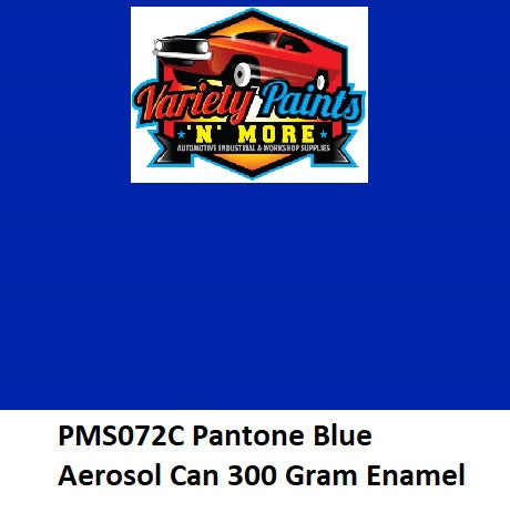 PMS072C PANTONE® Blue Custom Spray Paint 300 Gram
