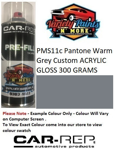 PMS11c PANTONE® Warm Grey Custom ACRYLIC GLOSS 300 GRAMS