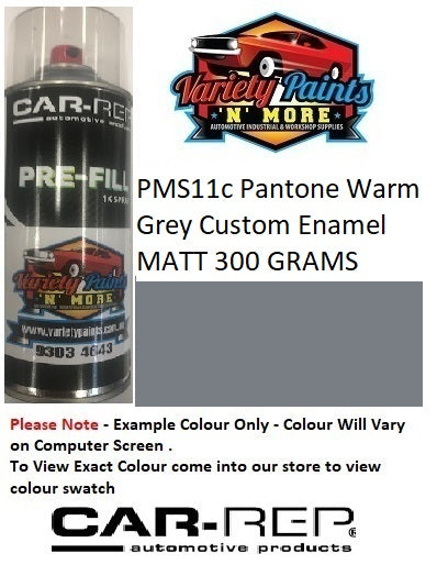PMS11c Pantone Warm Grey Custom ENAMEL MATT 300 GRAMS