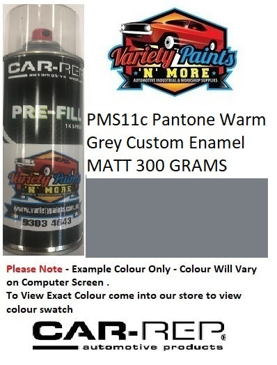 PMS11c PANTONE® Warm Grey Custom ENAMEL MATT 300 GRAMS