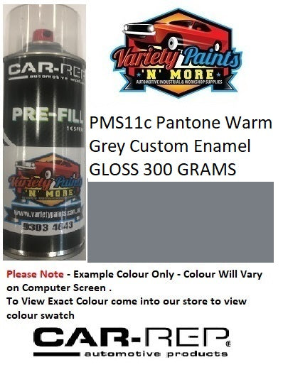PMS11c Pantone Warm Grey Custom ENAMEL GLOSS 300 GRAMS
