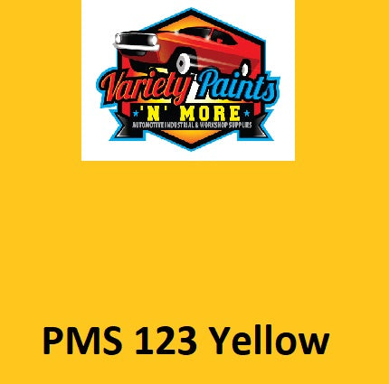 PMS123 PMS Yellow Valspar Industrial GLOSS Enamel 2 Litres