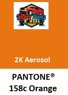 PMS158C PANTONE® Orange (PMS) 2K Spray Paint 300 Grams