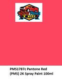 PMS1787c Pantone Red (PMS) 2K Spray Paint 300 Grams 