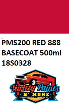 PMS200 RED 888 BASECOAT 500ml 18S0328