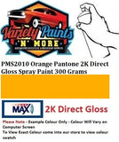 PMS2010 Orange Pantone 2K Direct Gloss Spray Paint 300 Grams