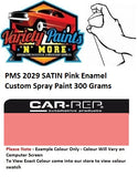 PMS2029 PANTONE® SATIN Pink Enamel Custom Spray Paint 300 Grams