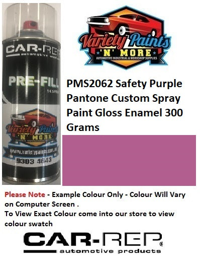 PMS2062 Safety Purple Pantone Custom Spray Paint Gloss Enamel 300 Grams