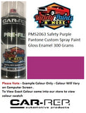 PMS2063 Safety Purple Pantone Custom Spray Paint Gloss Enamel 300 Grams 