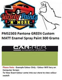 PMS2303 Pantone Green Custom MATT Enamel Spray Paint 300 Grams 