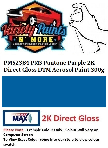 PMS2384 PMS Pantone Purple 2K Direct Gloss TB510 DTM 300 Grams