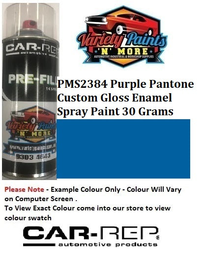 PMS2384 Purple Pantone Custom Gloss Enamel Spray Paint 300 Grams
