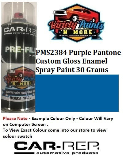 PMS2384 Pantone® Purple  Custom Gloss Enamel Spray Paint 300 Grams