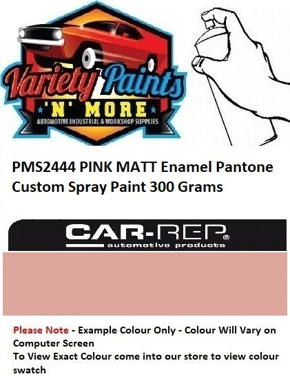PMS2444 PINK MATT Enamel Pantone Custom Spray Paint 300 Grams (R51)