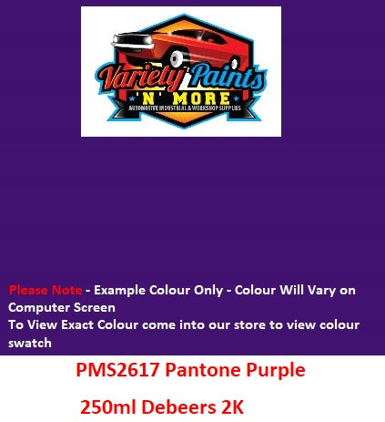 PMS2617 Pantone Purple Debeers 250ml Beromix 2000 2K Paint Mix S4138