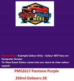 PMS2617C Pantone Purple (S4138) Debeers 500ml 2K