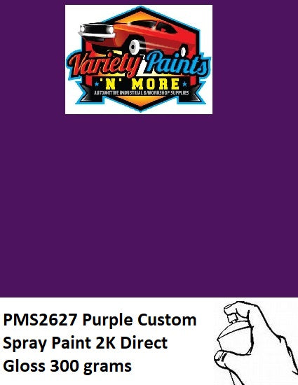 PMS2627 Pantone® Purple Custom Spray Paint 2K Direct Gloss 300 grams