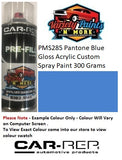 PMS285C Pantone Blue Gloss Enamel Custom Spray Paint 300 Grams