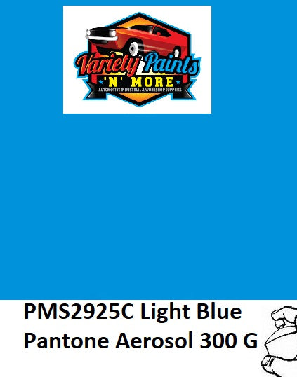 PMS2925 Pantone® Light Blue Custom Spray Paint