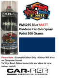 PMS295 Blue MATT Enamel Pantone Custom Spray Paint 300 Grams