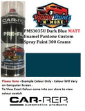 PMS3035U Dark Blue MATT Enamel Pantone Custom Spray Paint 300 Grams
