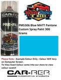 PMS306 Blue MATT Enamel Pantone Custom Spray Paint 300 Grams