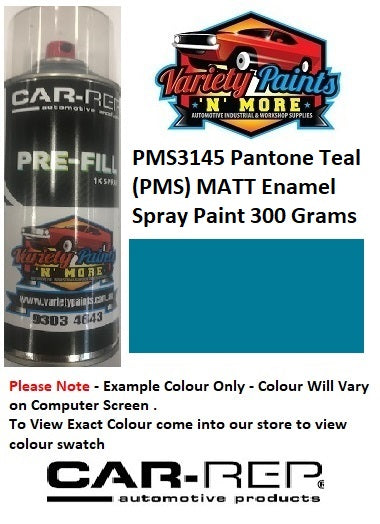 PMS3145 Pantone® Teal  (PMS) MATT FINISH Enamel Spray Paint 300 Grams