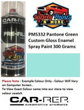 PMS332 Pantone Green Custom Gloss Enamel Spray Paint 300 Grams