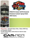 PMS372 Green SATIN Enamel Pantone Custom Spray Paint 300 Grams  