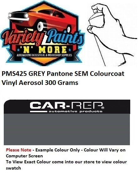 PMS425 GREY Colourcoat Vinyl Aerosol 300 Gram