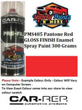 PMS485 Pantone Red Gloss FINISH Enamel Spray Paint 300 Grams