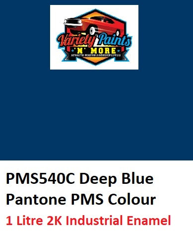 PMS540c Pantone Blue TB500 2K Industrial Enamel Paint 1 Litre