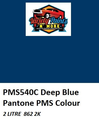 PMS540c Pantone Blue 2K Direct Gloss Paint 2 Litre