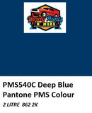 PMS540c Pantone Blue 2K Direct Gloss Paint 2 Litre