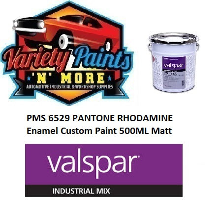 PMS6529 PANTONE® RHODAMINE RED Enamel Custom Paint 500ML Matt