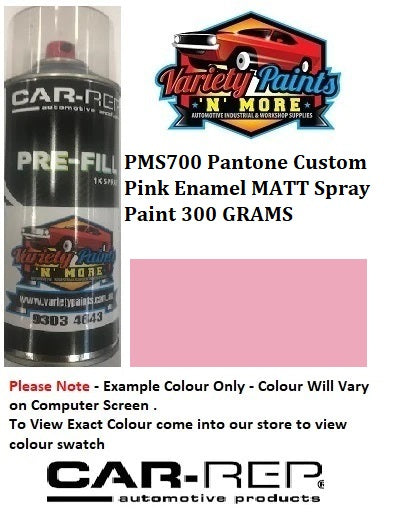 PMS700 Pantone Custom Pink Enamel MATT Spray Paint 300 GRAMS