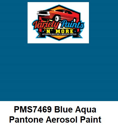 PMS7469 Pantone Blue Aqua Spray Paint 300 Grams